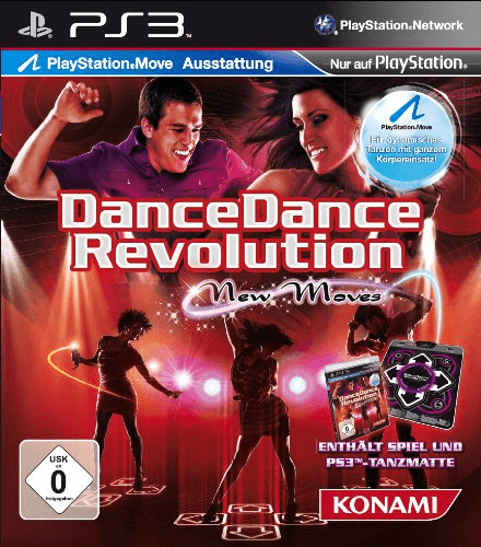 Dance Dance Revolution New Moves box art for Playstation 3